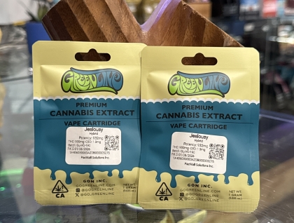 Greenline Jealousy 1g Cartridge