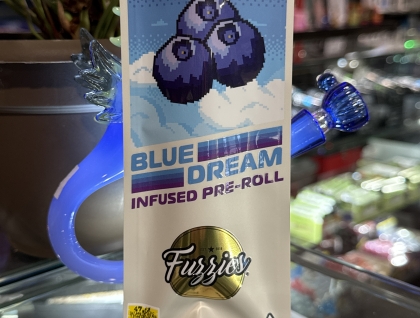 Fuzzies Blue Dream 1g Infused Preroll