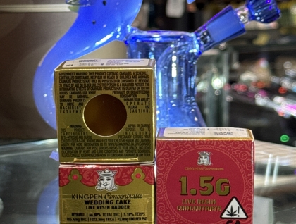 Kingpen Wedding Cake 1.5g (Live Resin)  Concentrate