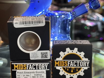 Midsfactory Peach Crescendo 1g (Crumble) Concentrate