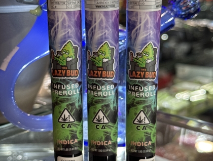 The Lazy Bud Grand Daddy Purple 1g Infused Preroll