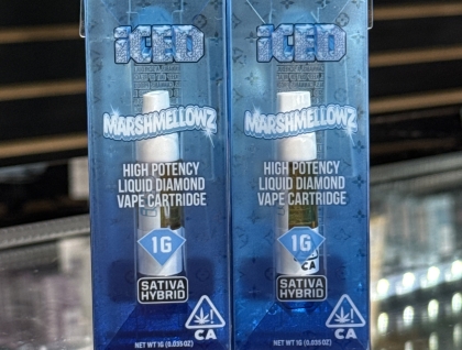 ICED Marshmellowz 1g Diamond Cartridge