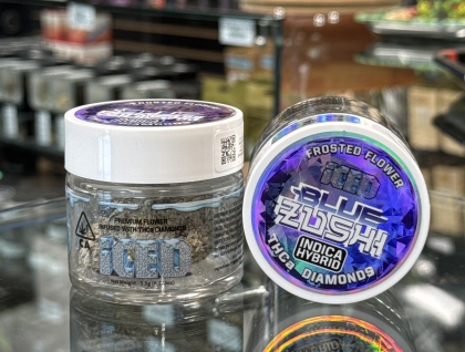 ICED Blue Zushi 3.5g Diamond Infused Flower
