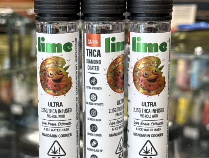 Lime Mandarin Cookies 2.15g Ultra Infused Preroll