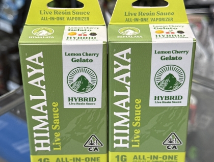 Himalaya Lemon Cherry Gelato 1g Live Resin All In One