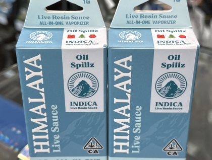 Himalaya Oil Spillz 1g Live Resin All In One