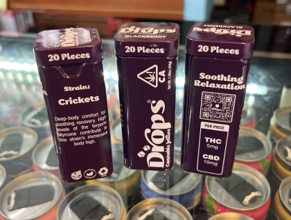 Drops CBD: Purple Punch Blackberry 20pc
