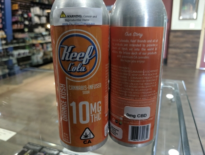 Keef Soda Orange Kush 10mg THC