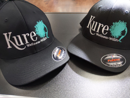 Kure Black Large/X-Large Hat