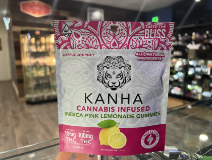 Kanha Pink Lemonade 100mg THC Gummies