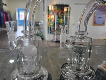 8.5" Stemless GoG Straight Shooter Water Pipe