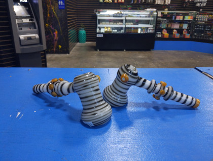 Zebra Hammer Bubbler