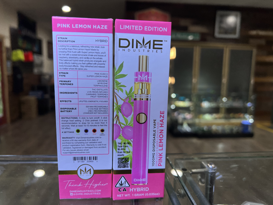 Dime Industries Pink Lemon Haze 1g All In One
