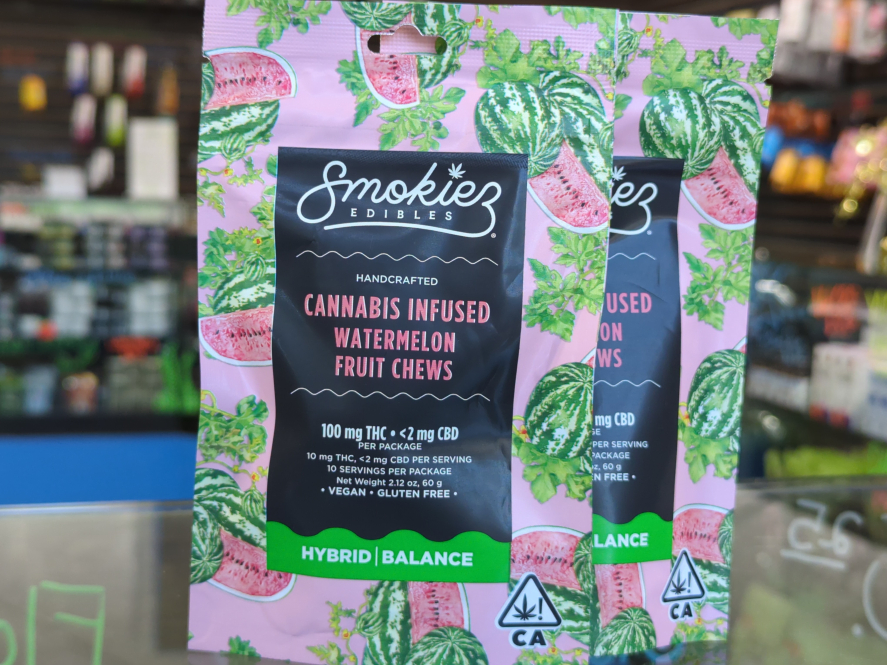 Smokiez Watermelon 100mg THC Gummies