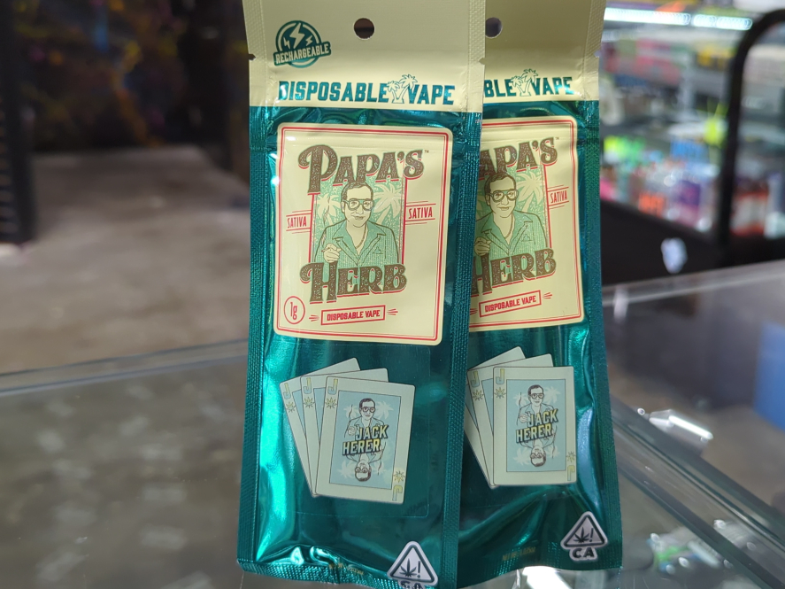 Papa's Herb Jack Herer 1g Disposable Cartridge