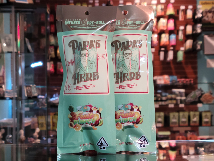 Papa's Herb Fruit Punch 1g  Infused Preroll