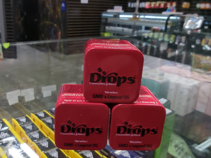 Drops  Cherry 100mg 2pc Gummies