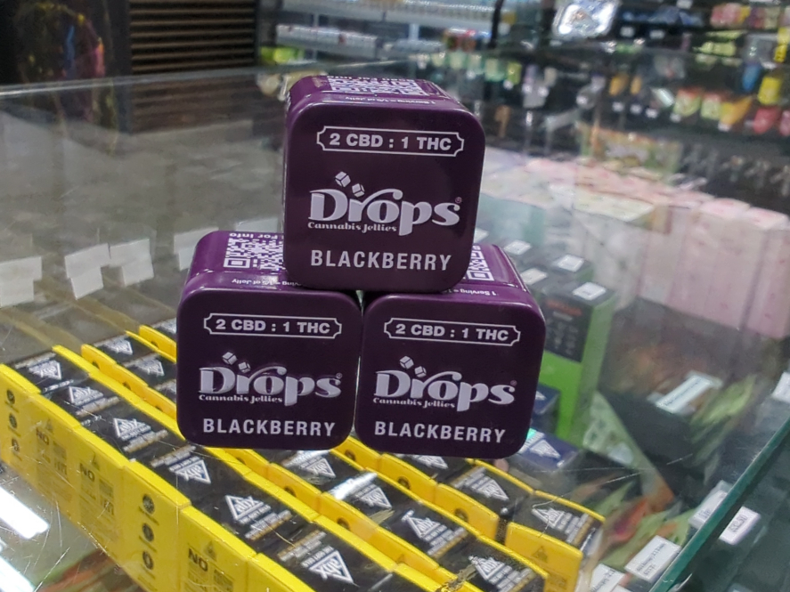 Drops CBD 2:1 Blackberry 100mg 2pc Gummies