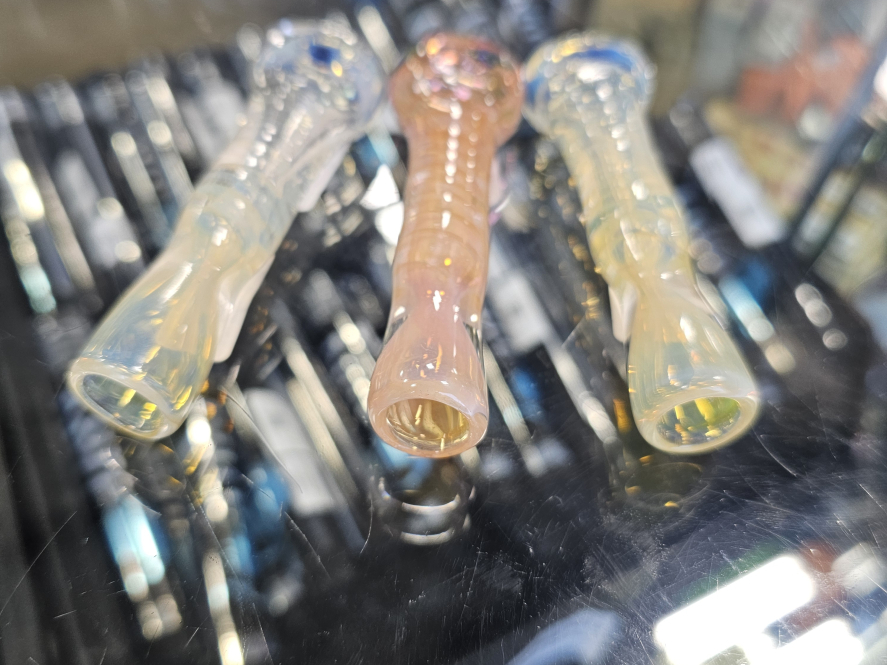 Silver Fume Chillum(455)