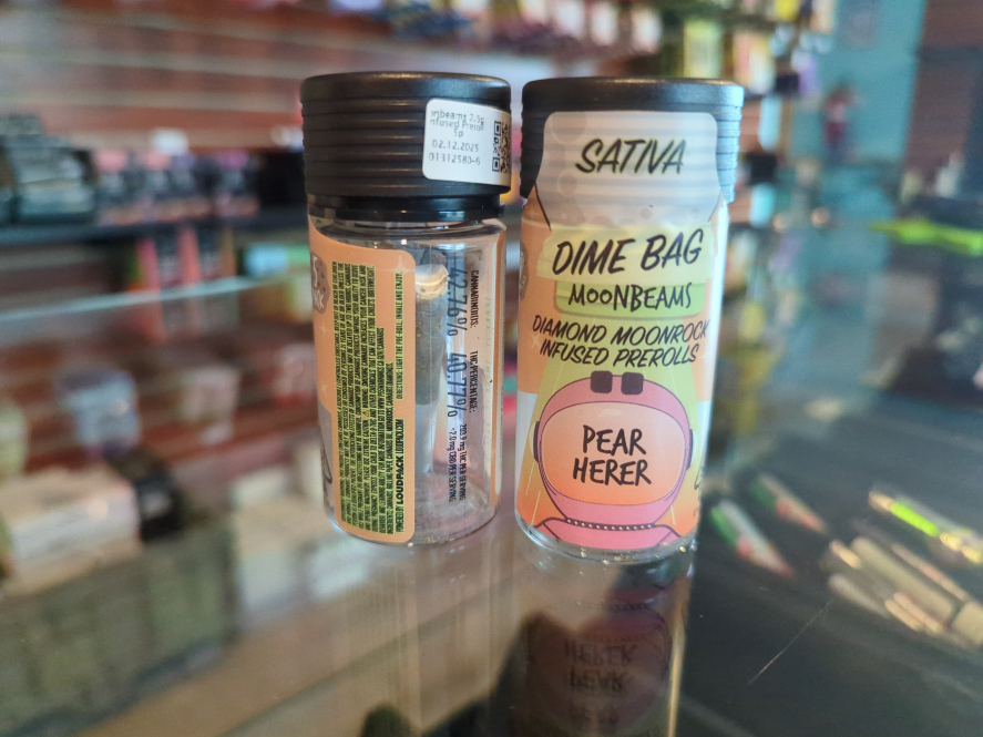 Dime Bag Pear Herer Moonbeams 2.5g Infused Preroll 5pk