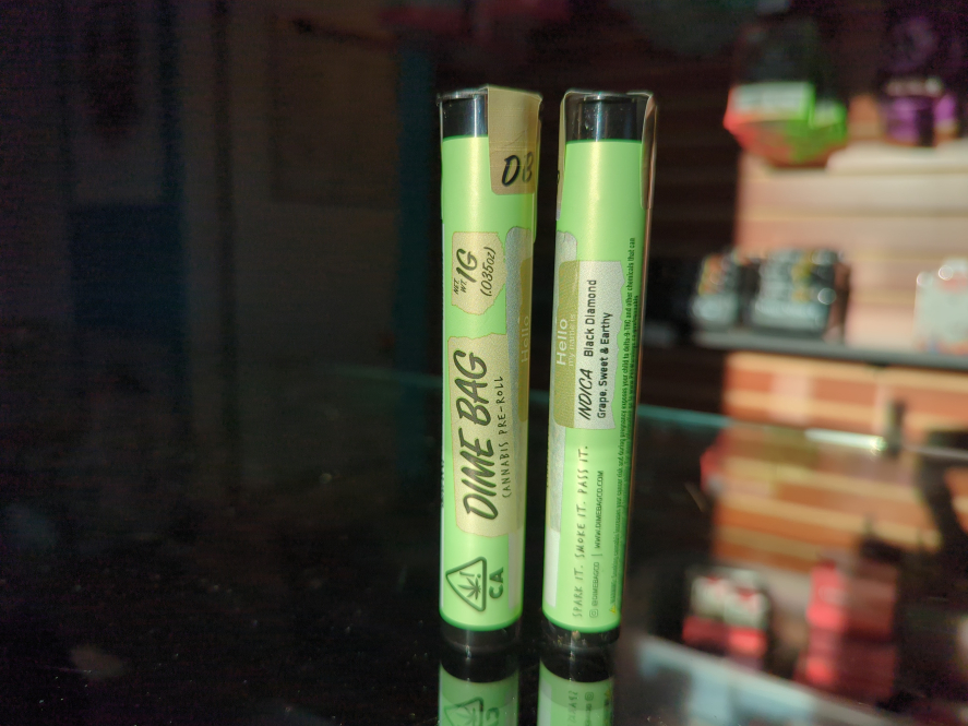 Dime Bag Black Diamond 1g Preroll