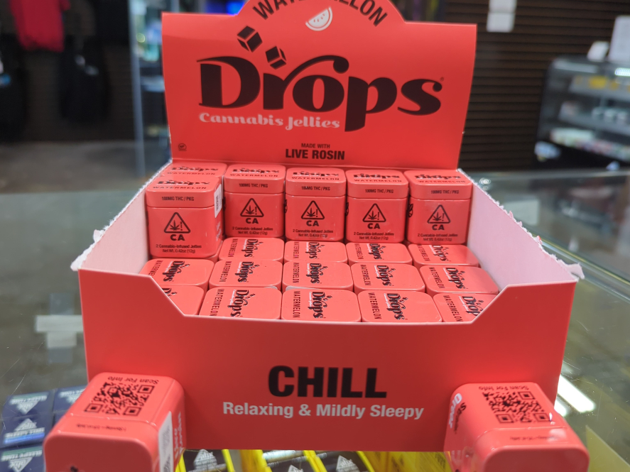 Drops Watermelon 100mg THC
