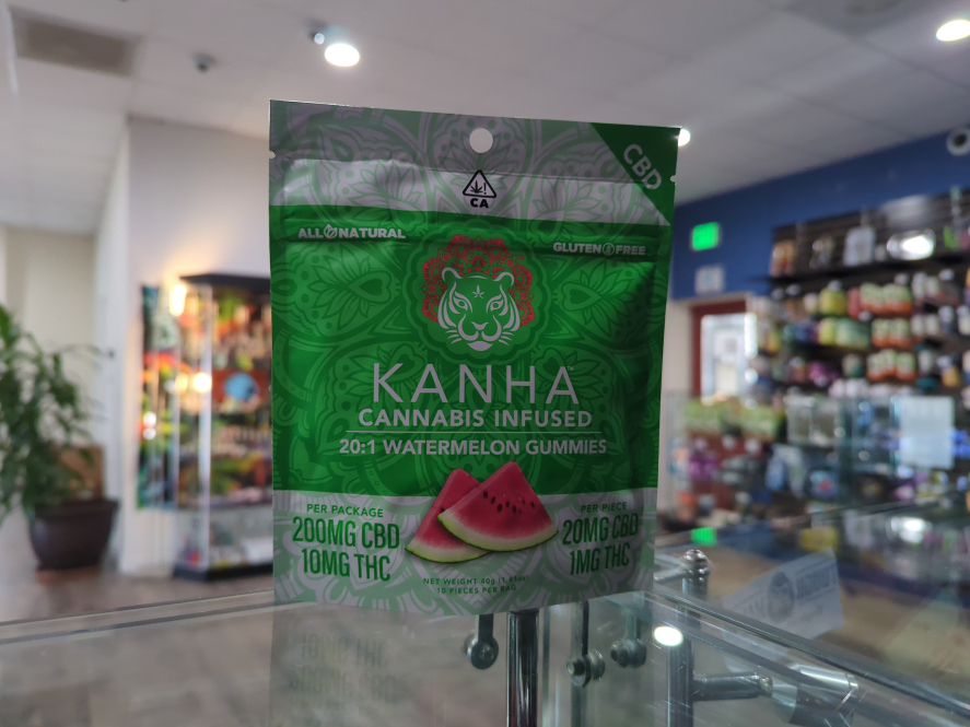 Kanha 20:1 CBD Watermelon Gummies