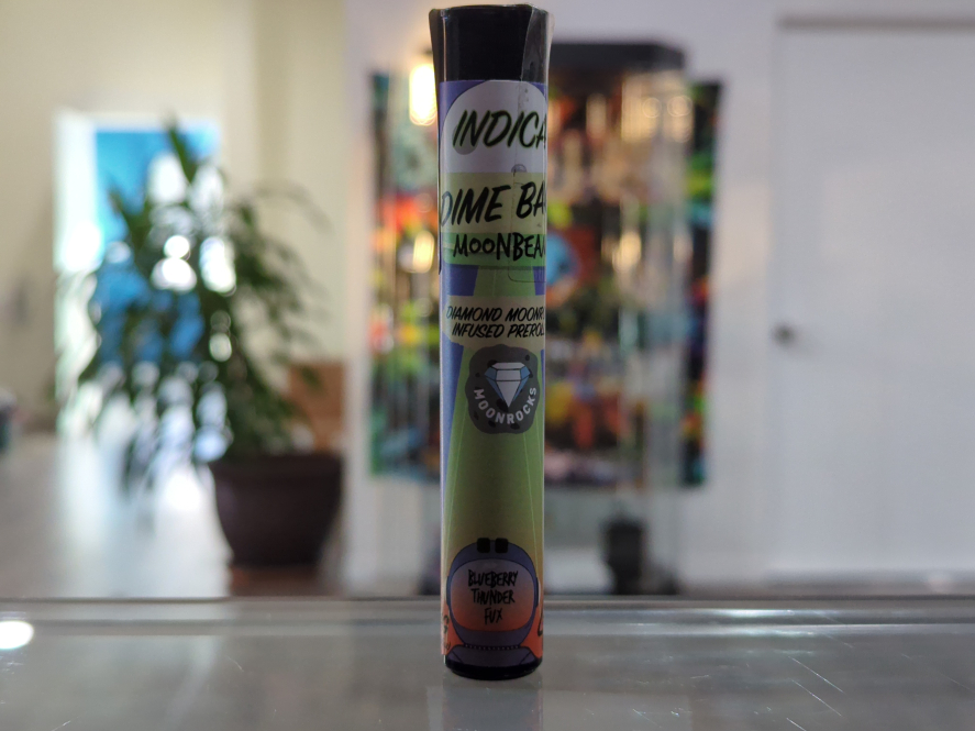 Dime Bag Moonbeams Blueberry Thunder Fux 1g Infused Preroll