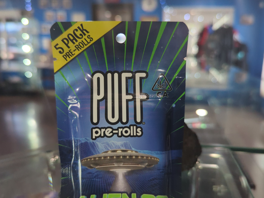 Puff 5-Pack Alien OG Preroll 2.5g