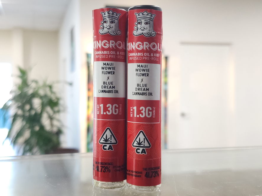 Kingroll Maui Wowie x Blue Dream 1.3g Infused Preroll