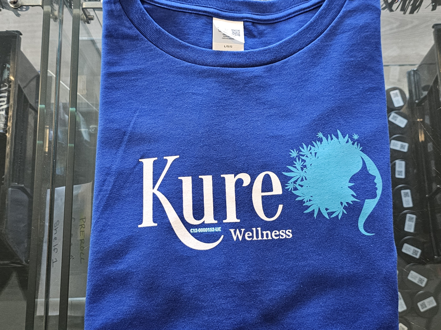 Kure Deep Royal T-Shirt Large Apparel