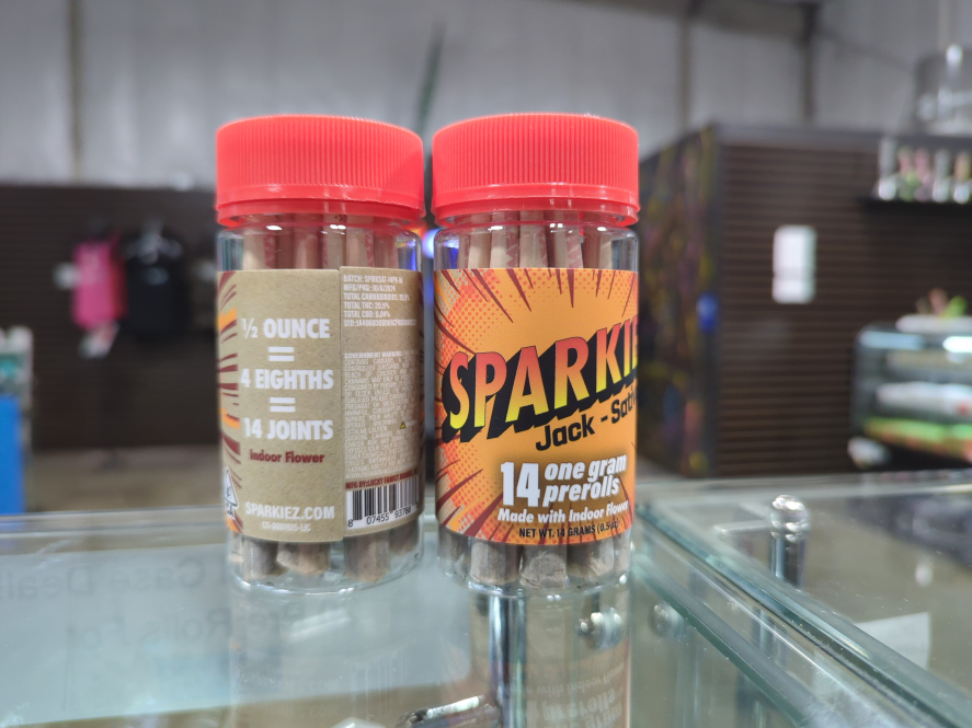 Sparkiez Sativa 14Pk 1g Preroll