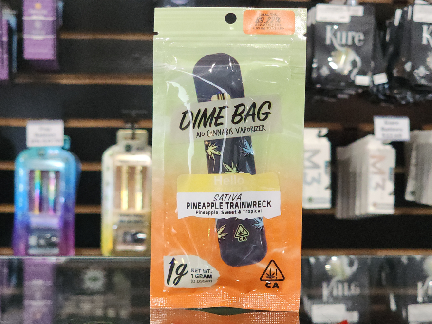 Dime Bag Pineapple Trainwreck 1g All in One