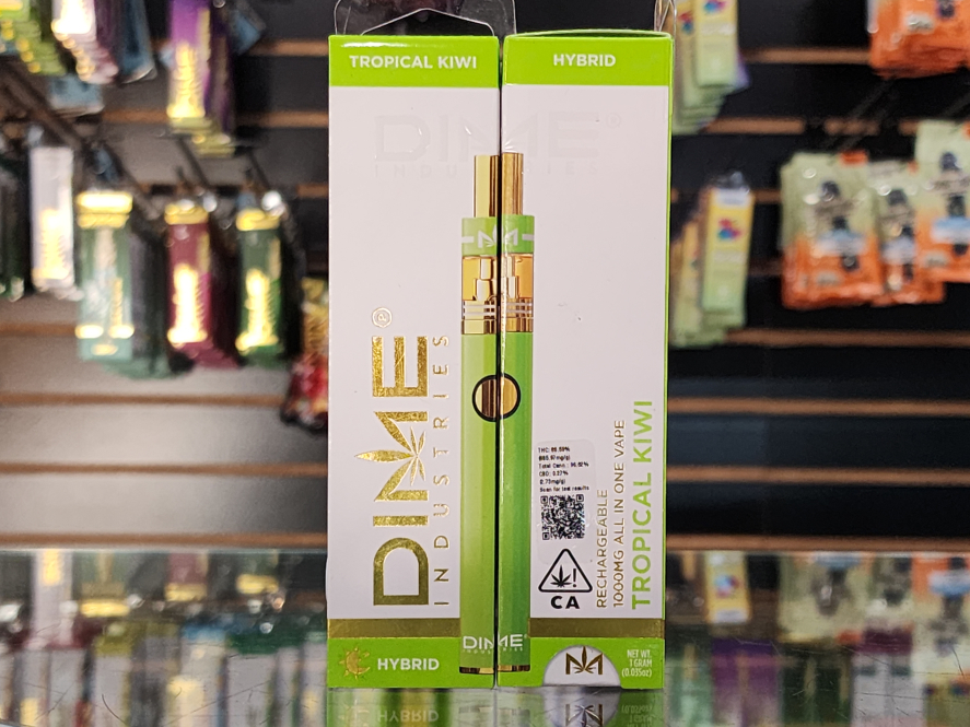 Dime Industries Tropical Kiwi 1g All In One Cartridge