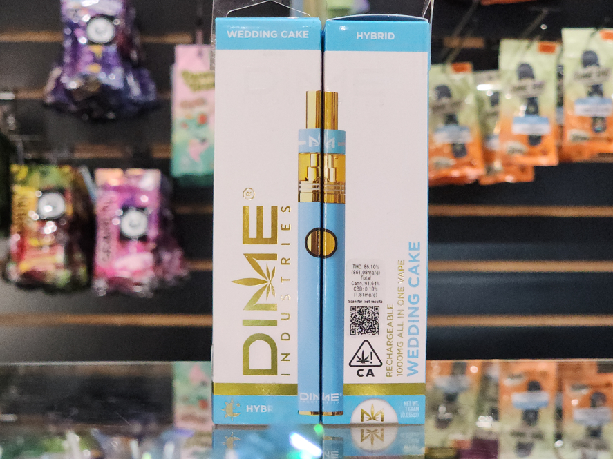 Dime Industries Wedding Cake 1g All In One Cartridge