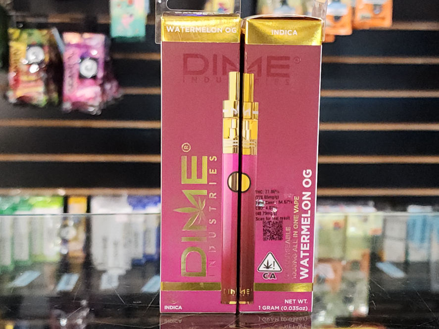 Dime Industries Watermelon OG 1g Live Reserve All In One