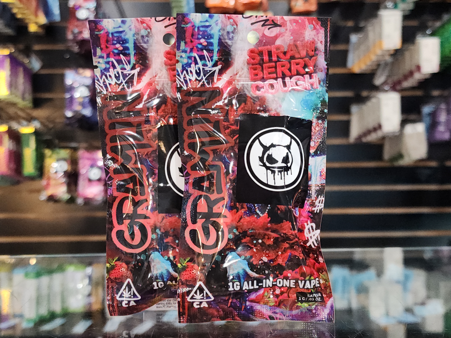 Gramlin Strawberry Cough 1g All In One Cartridge