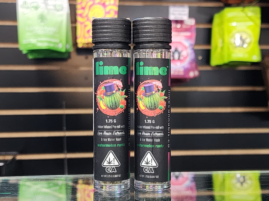 Lime Watermelon Runtz 1.75g Infused Preroll