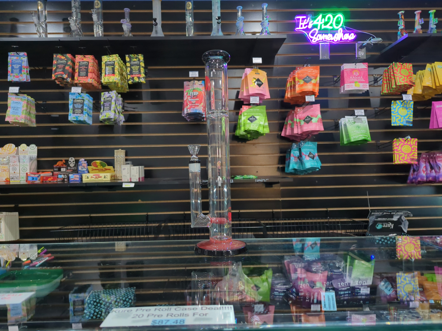 King Glass Dual Stem Stacker