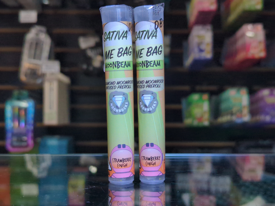 Dime Bag Moonbeams Strawberry Cough 1g Infused Preroll