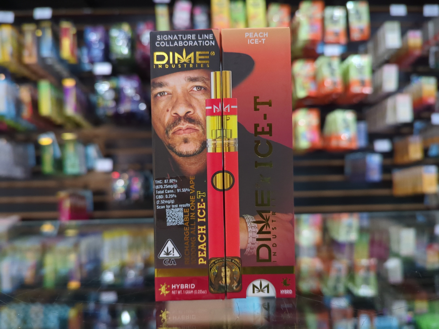 Dime Industries Peach Ice-T 1g All-In-One Cartridge