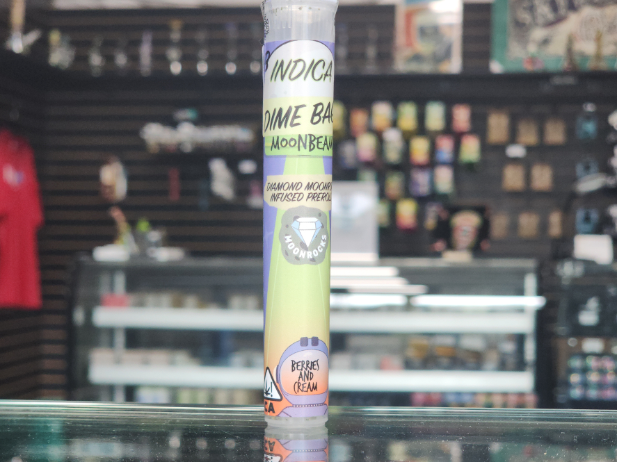 Dime Bag Moonbeams Berries and Cream 1g Infused Preroll