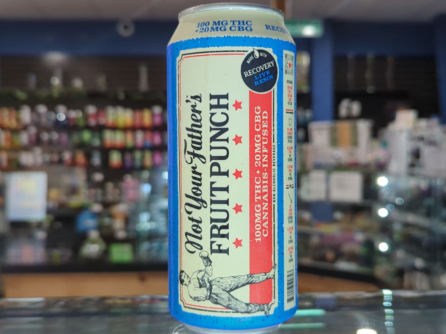 Not Your Father's Fruit Punch 100mg +CBG Infused Beverage