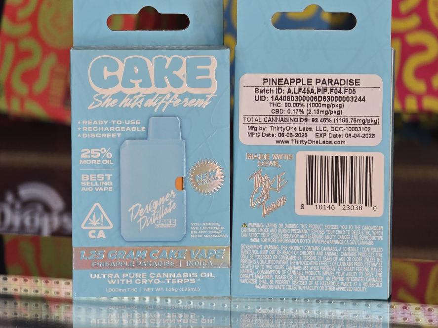 Cake Pineapple Paradise 1.25g All In One