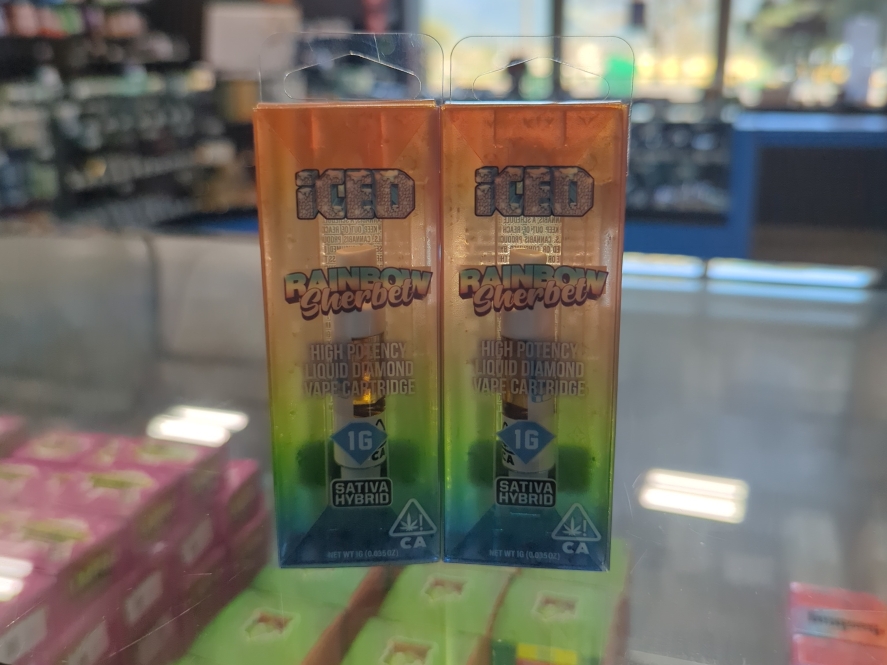 ICED Rainbow Sherbet 1g Diamond Cartridge