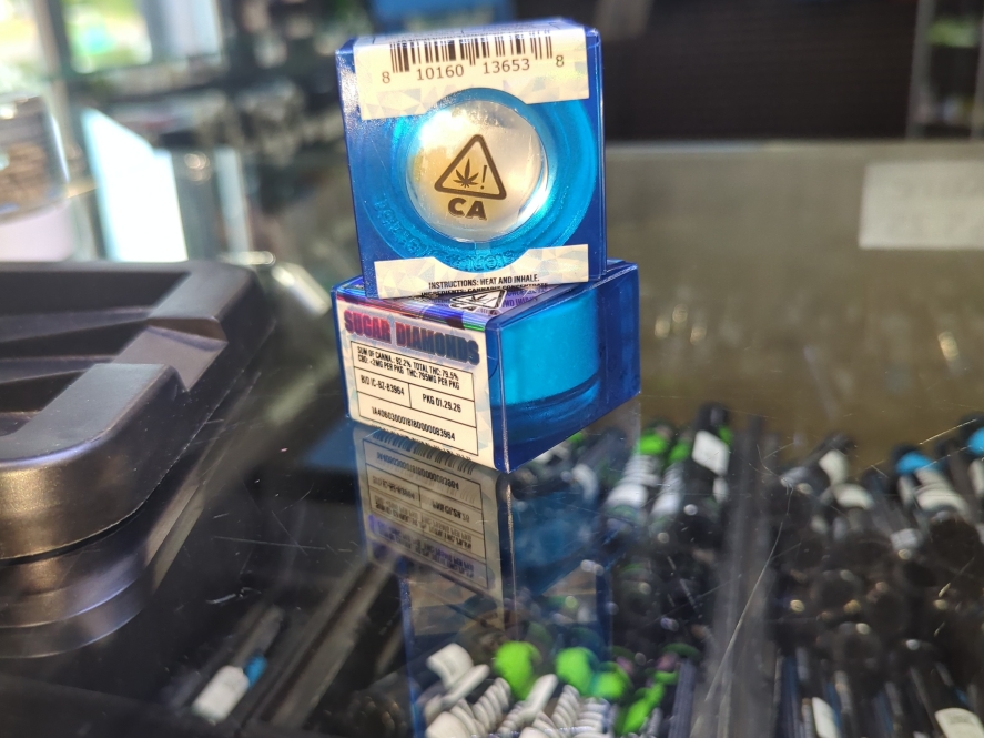 ICED Blue Zushi 1g Sugar Diamonds Concentrate
