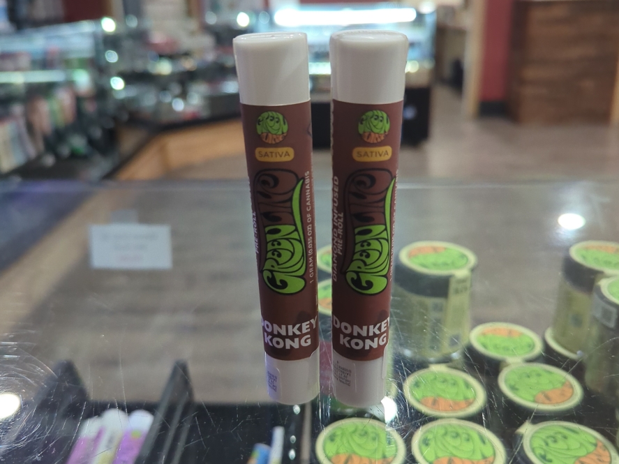 Greenline Donkey Kong 1g Infused Preroll