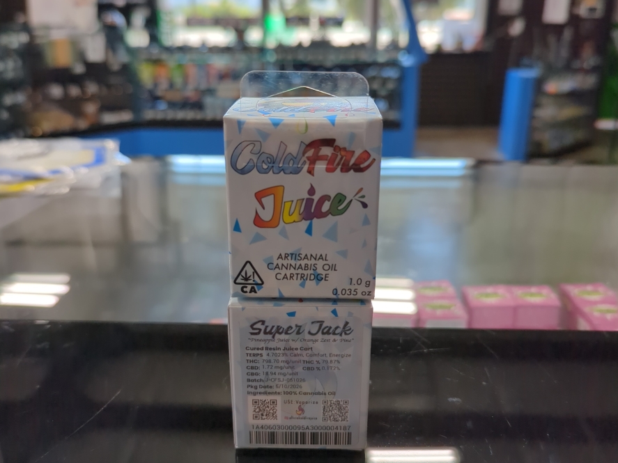 ColdFire Super Jack 1g Juice Cartridge