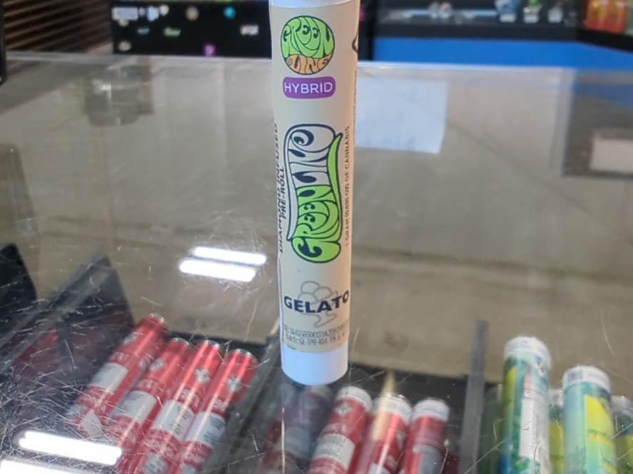Greenline Gelato 1g Infused Preroll