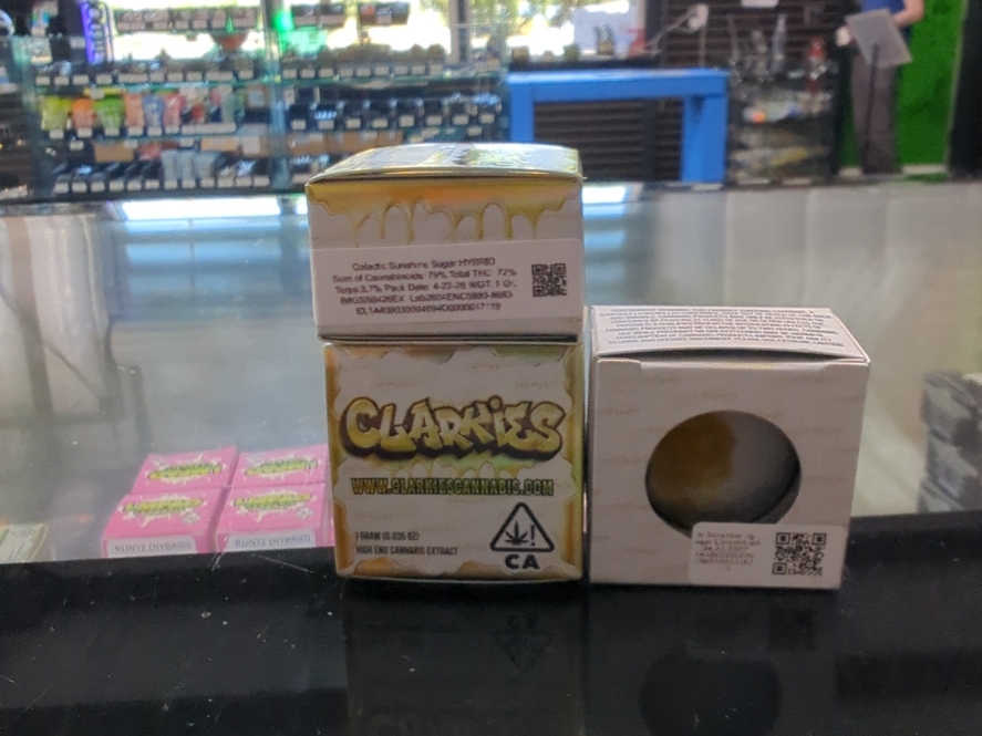 Clarkies Galactic Sunshine 1g Sugar Concentrate